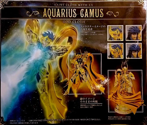 Bandai Saint Seiya Myth Cloth EX Aquarius Camus (God Cloth)