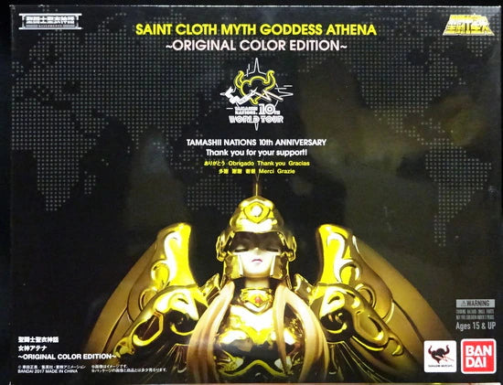 Bandai Saint Seiya Myth Cloth Goddess Athena/Saori Kido ORIGINAL COLOR EDITION OCE