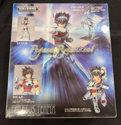 BANDAI RFTERM0TOKEN Cloth Shiori Teshirogi/ Masami Kurumada Pegasus Tenma/ Bronze Cloth
