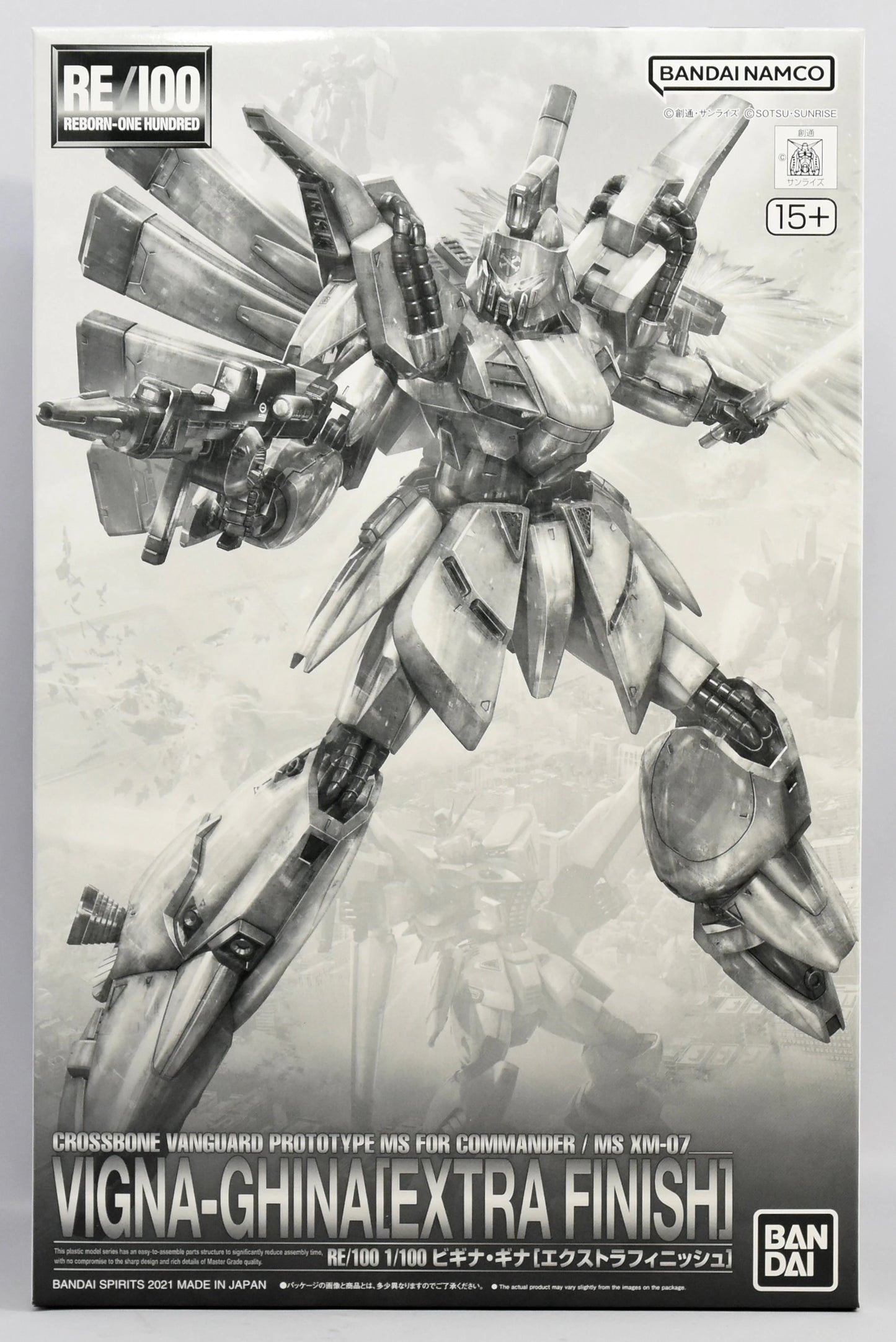 Bandai Spirits RE/100 1/10 0 Mobile Suit Gundam F91 Vigna Ghina [Extra Finish] / Bandai Namco Version Bandai Namco Version