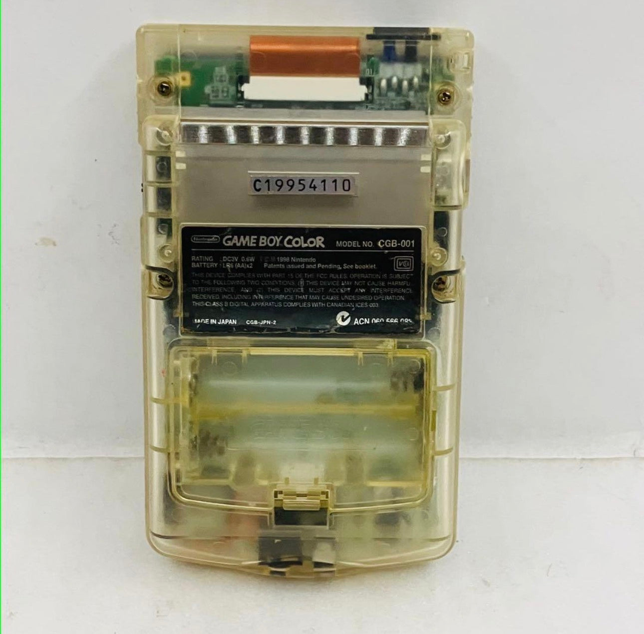 GameBoy Color Trasparente