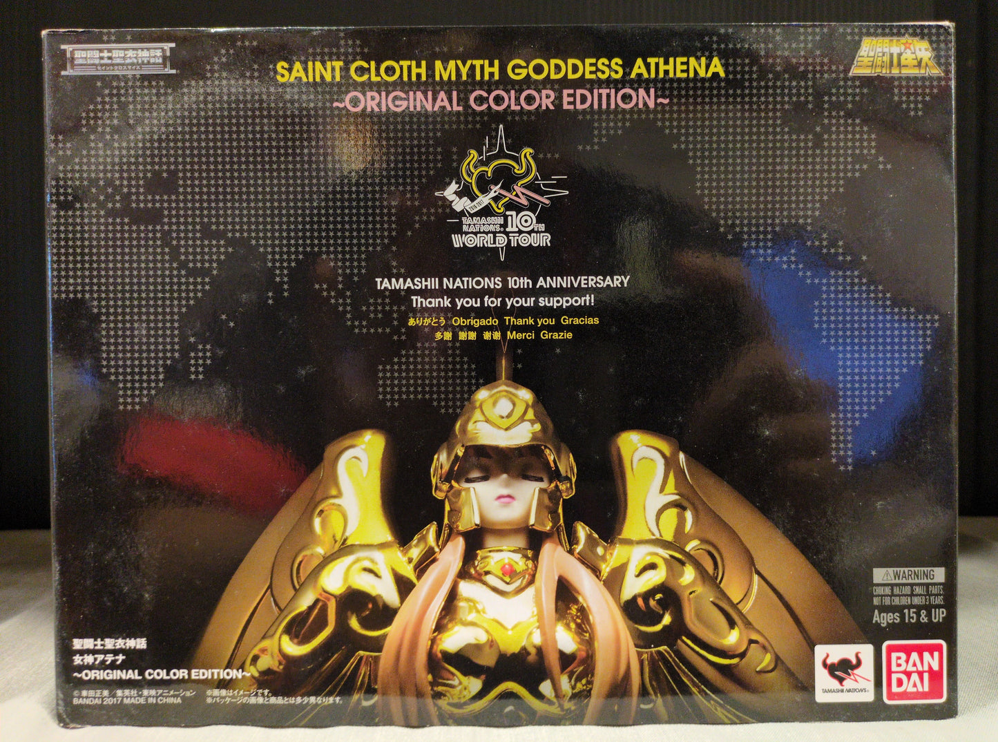 BANDAI Saint Seiya Myth Cloth Masami Kurumada Goddess Athena/Saori Kido ORIGINAL COLOR EDITION OCE