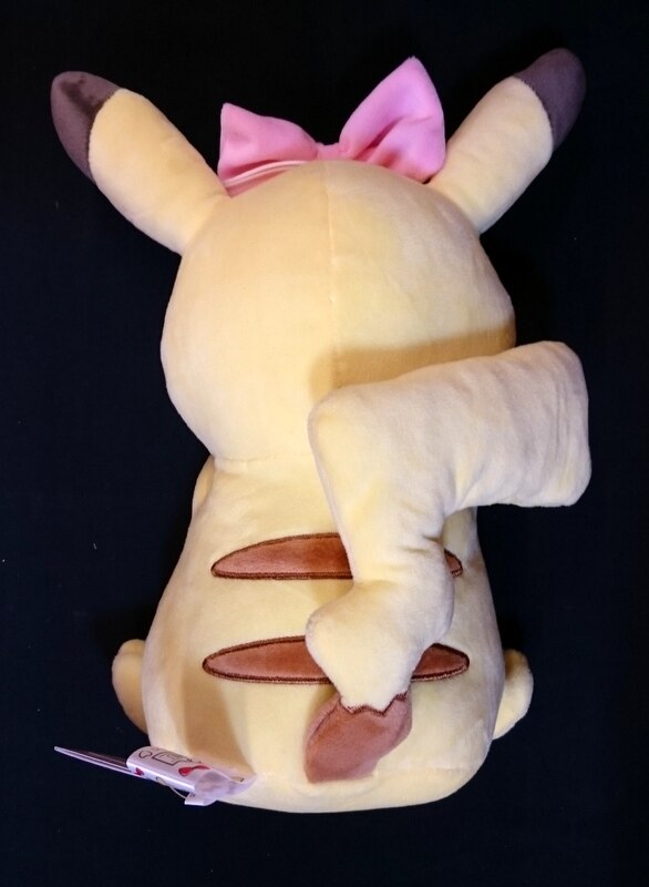 Banpresto Girlish PIKACHU Huge Stuffed Toy Girlish Pikachu (Ribbon)