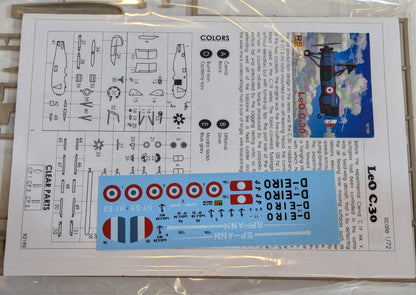 RS Modèles 1/72 échelle LeO C.30 92190