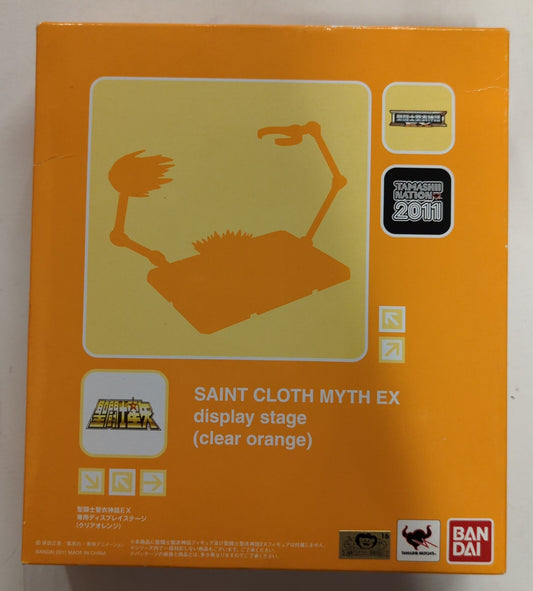 Bandai Saint Seiya Myth Cloth EX Masami Kurumada Display Stage Clear Orange Ver. Tamashii Tamashi Nation Exclusive