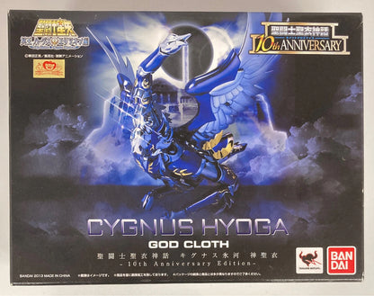 Bandai Saint Seiya Myth Cloth Masami Kurumada Cygnus Hyoga God Cloth 10th Anniversary Edition