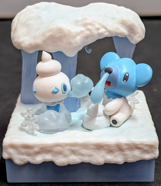 Re-Ment Pokemon: Collect and Expand! Pokemon World 3: Frozen Snowfield Vanillite & Cubchoo 4