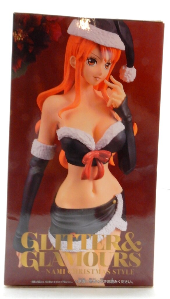 Banpresto - Glitter and Glamours - NAMI CHRISTMAS STYLE One Piece Nami Santa (Black)