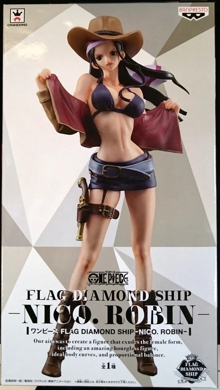 Banpresto FLAG DIAMOND SHIP NICO.ROBIN One Piece Robin