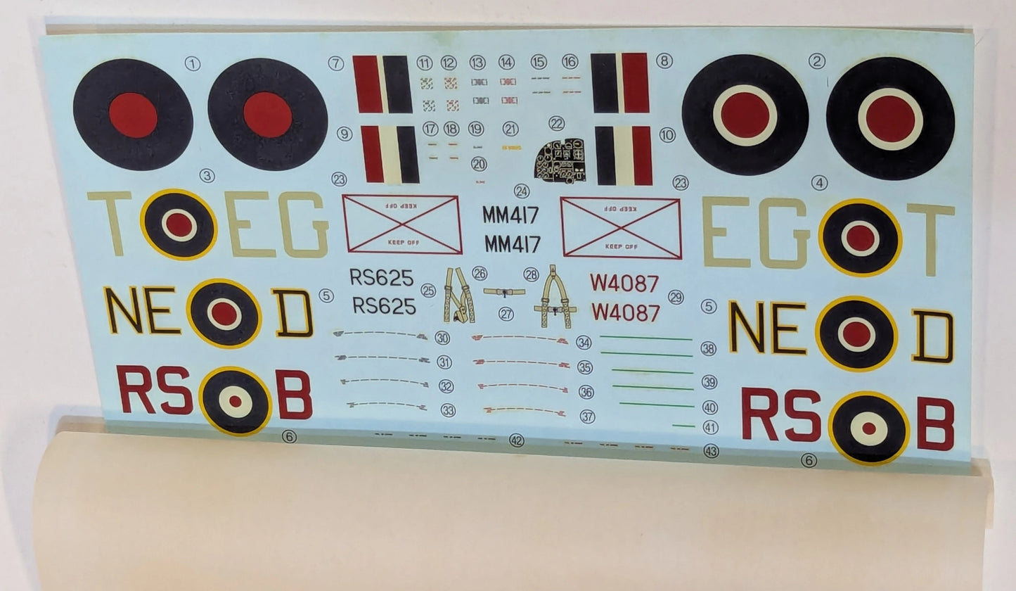 Tamiya WB.47 1/72 Mosquito FB Mk.VI