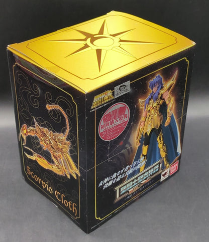 BANDAI Saint Seiya Myth Cloth EX Masami Kurumada Scorpion Milo First edition version Effect With Bonus