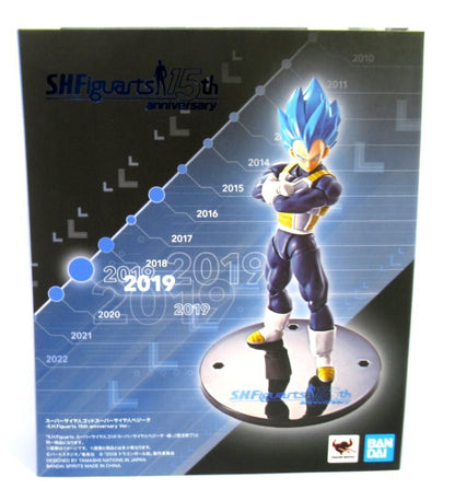 BANDAI SPIRITS SHFiguarts Super Saiyan God Super Saiyan Vegeta -Super- -SHFiguarts 15th anniversary