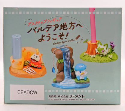 Re-Ment Pokemon DesQ Desktop Figure Welcome to the Paldea Region! Complete 6 Type Set Pocket Monsters