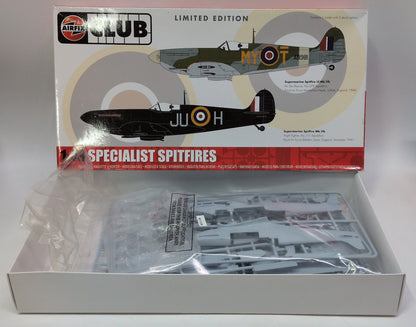 AIRFIX 1/48 "Specialist Spitfire" Kit x1, Markings x2 Limited Edition