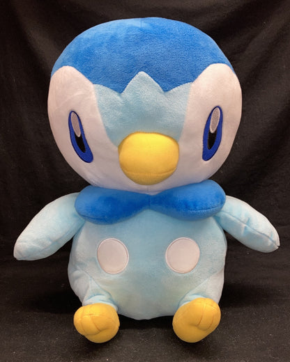 Bandai Spirits MassivePlush Stuffed Toy Turtwig, Hikozaru, and Piplup Pokemon Piplup