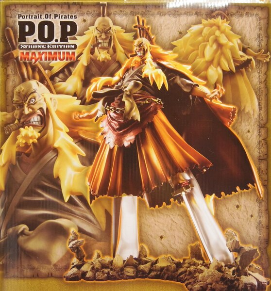MegaHouse POP Strong Edition Maximum One Piece Golden Lion Shiki