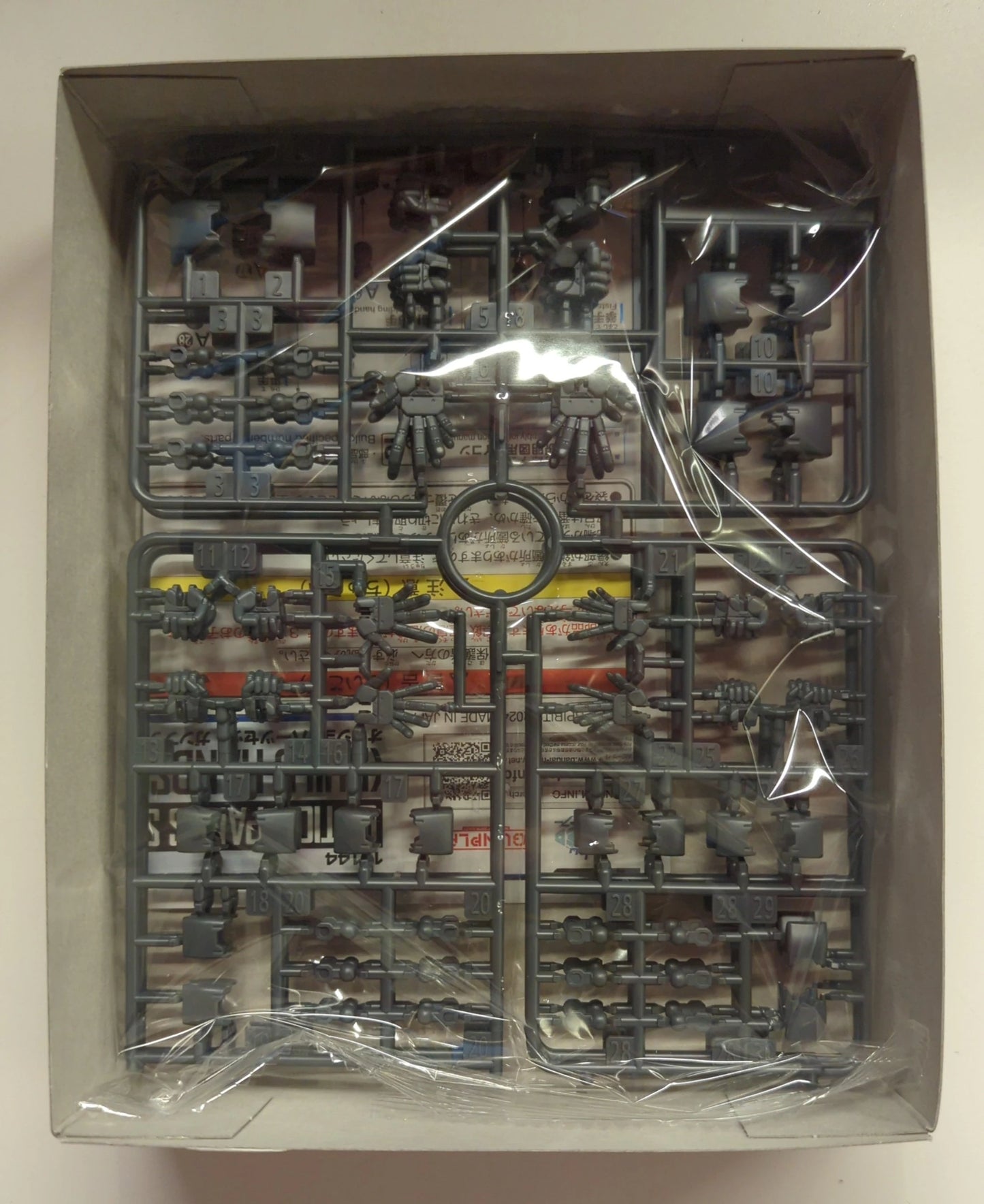 Bandai Spirits Option Parts set Gunpla Gundam Build Divers Build Hands Round 04