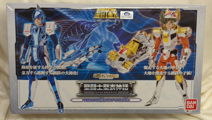 BANDAI Saint Seiya Cloth Myth Masami Kurumada Marine Cloth Ushio and Land Cloth Daichi/Steel Cloth/Tamashii Web Limited Edition