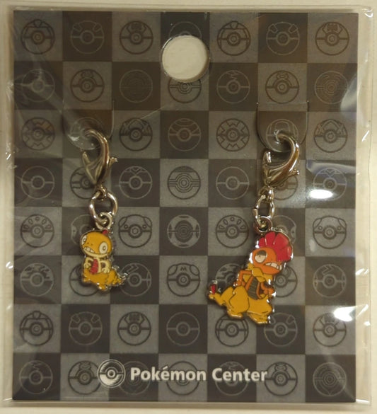 Pokemon National Encyclopedia Metal charm 559 & 560 Pocket Monsters Slytherin & Slytherin