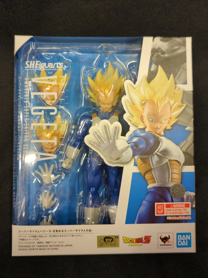 BANDAI SPIRITS SHFiguarts Super Saiyan Vegeta -Awakening Super Saiyan Blood-