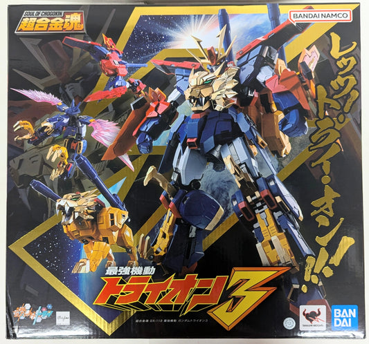 BANDAI SPIRITS Soul of Gokin Gundam Build Fighters Try Strongest Mobile Gundam Tryon 3 GX113
