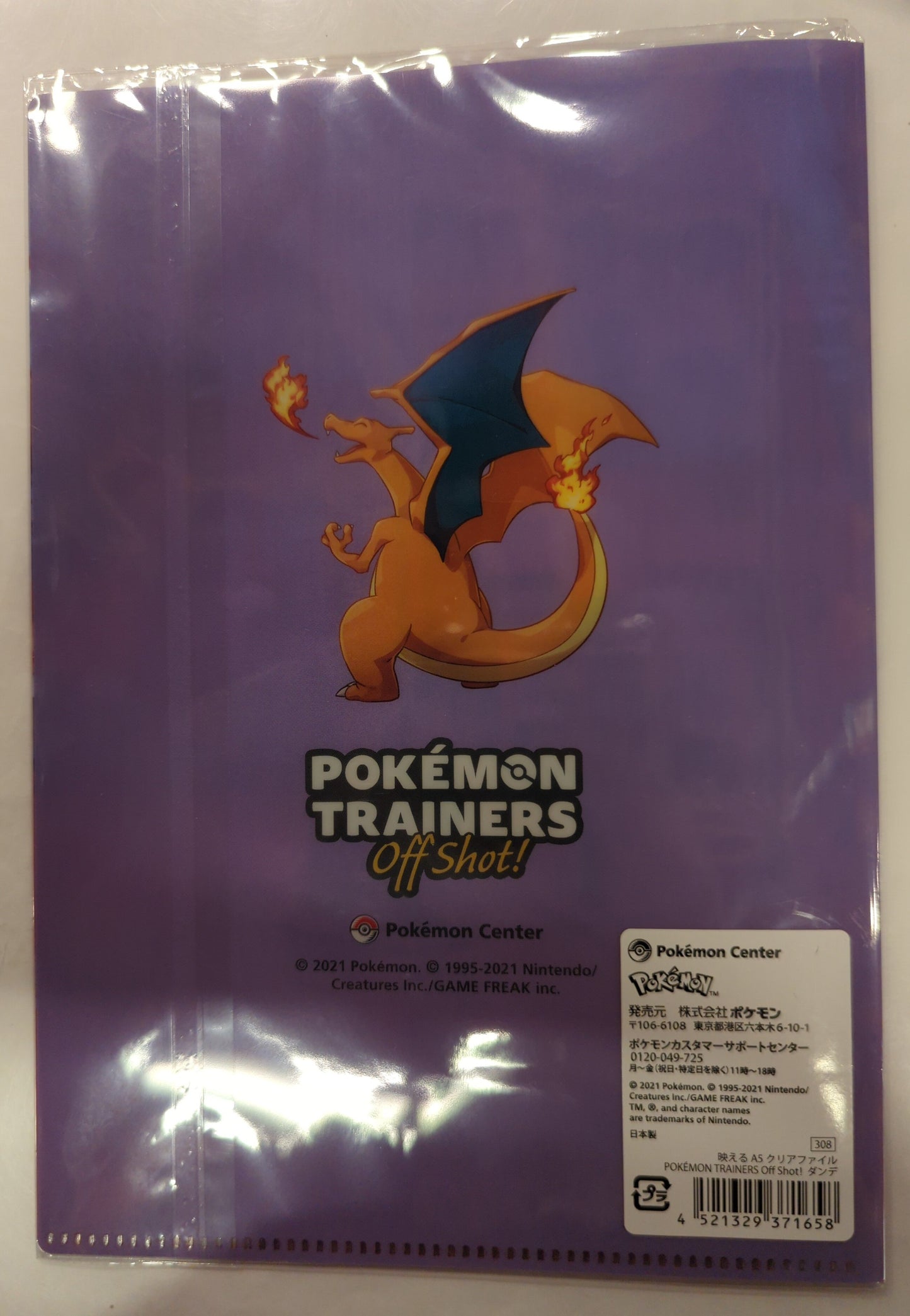 Pokemon - Cartella trasparente A5 accattivante / POKEMON TRAINERS Off Shot! Pokemon Dande