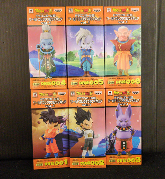 Banpresto WCF Dragon Ball Super vol.1 Complete 6 Type Set
