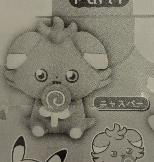 Takara Tomy Arts Pokepiece sweets shop mascot figure Part 1 Pokemon Meowspur