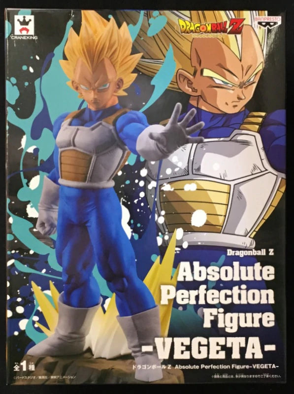 Banpresto Absolute Perfection Figure VEGETA Dragon Ball Z Vegeta