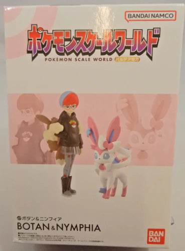 Bandai Pokemon Scale World Paldea Region Pocket Monsters Button and Sylveon