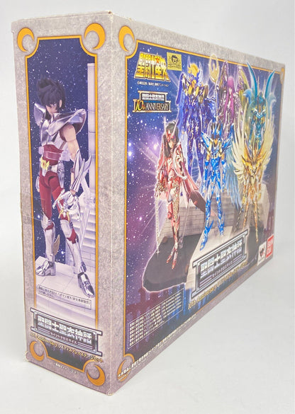 BANDAI Saint Seiya Myth Cloth Masami Kurumada 10th Anniversary DX Display Stage set