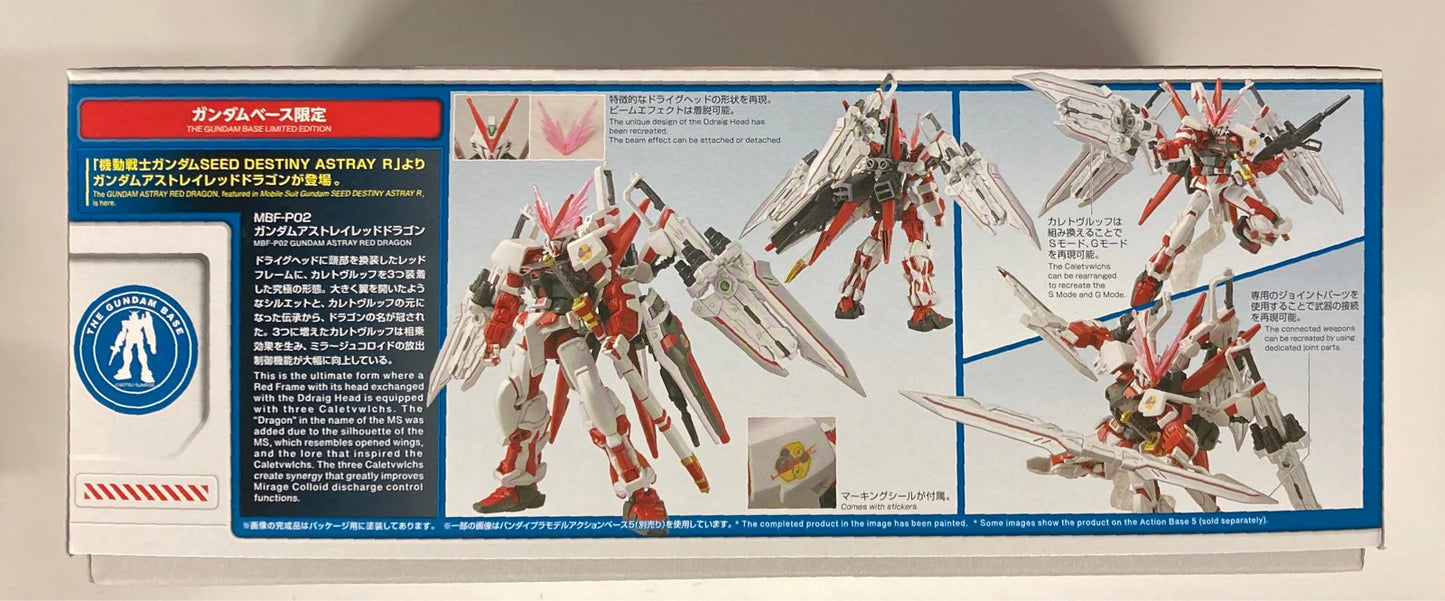 Bandai Namco HG Mobile Suit Gundam Seed Gundam Astray Red Dragon Gundam Base Limited