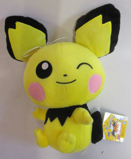 Bandai Spirits Look at the tail! Huge stuffed Plush Stuffed Toy Charizard and Pichu Pichu