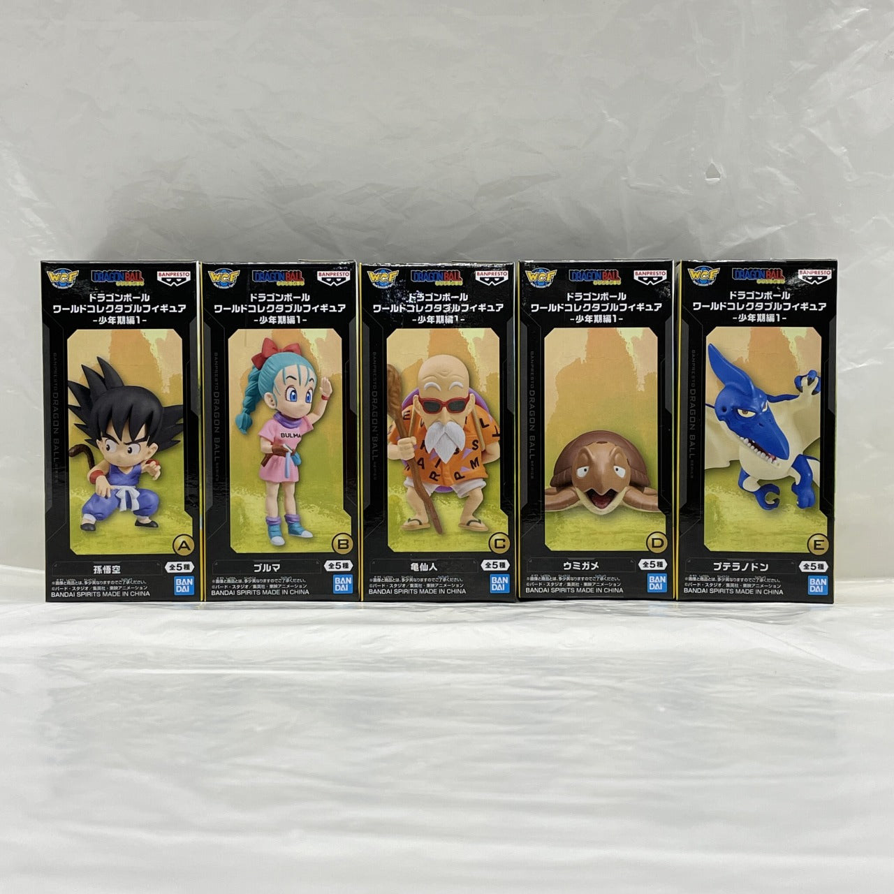 Dragon Ball World Collectible Figures - Youth Edition 1 - Set of 5