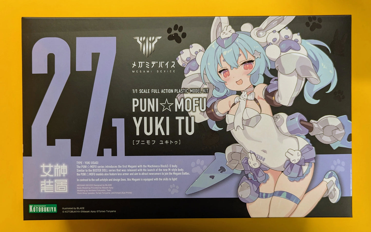 Kotobukiya Megami Device PUNI☆MOFU Snow Toe