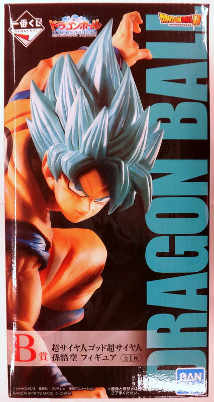 Bandai Spirits Ichiban Kuji Dragon Ball ULTIMATE EVOLUTION with Dragon Ball Z Dokkan Battle B-Prize SSGSS Son Goku Figure