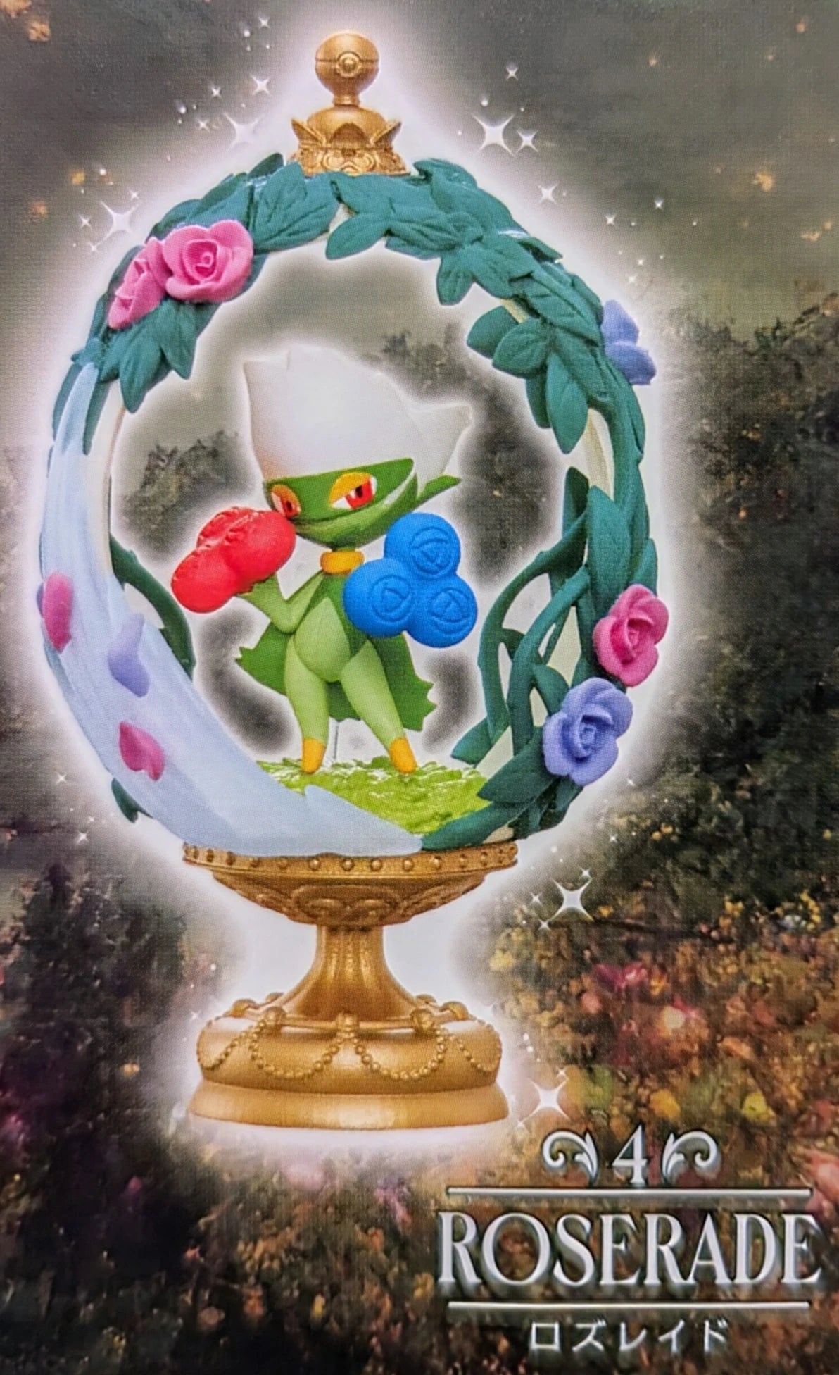 Re-Ment Pokemon OVALTIQUE COLLECTION Roserade