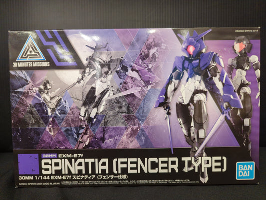 Bandai Spirits 30 MINUTES MISSIONS Spinatia [Fencer Version]