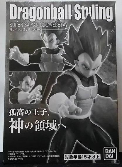 Bandai Dragon Ball Styling Super Saiyan God Vegeta
