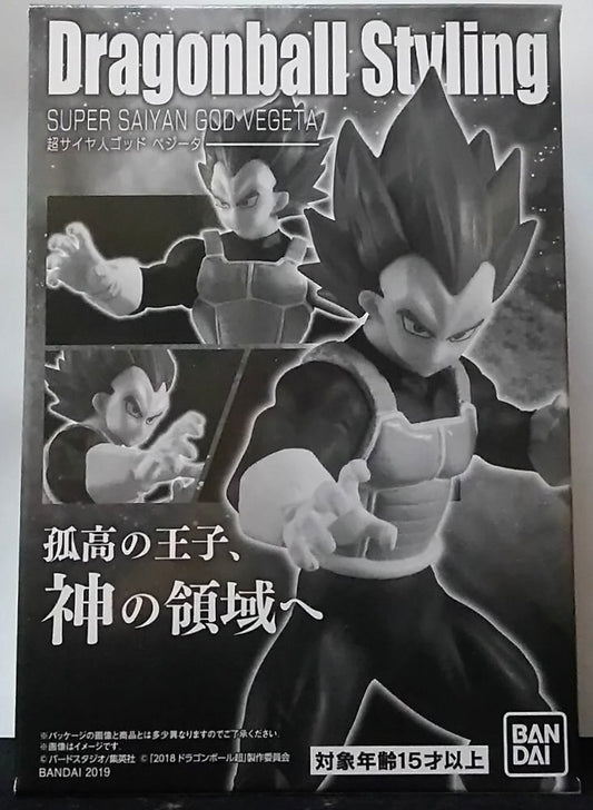 Bandai Dragon Ball Styling Super Saiyan God Vegeta