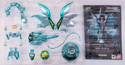 BANDAI Saint Seiya Myth Cloth Masami Kurumada Dragon Shiryu - God Cloth 10th Anniversary Edition