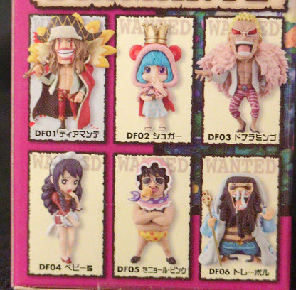 Banpresto WCF One Piece Don Quixote Family Complete 6 Type Set