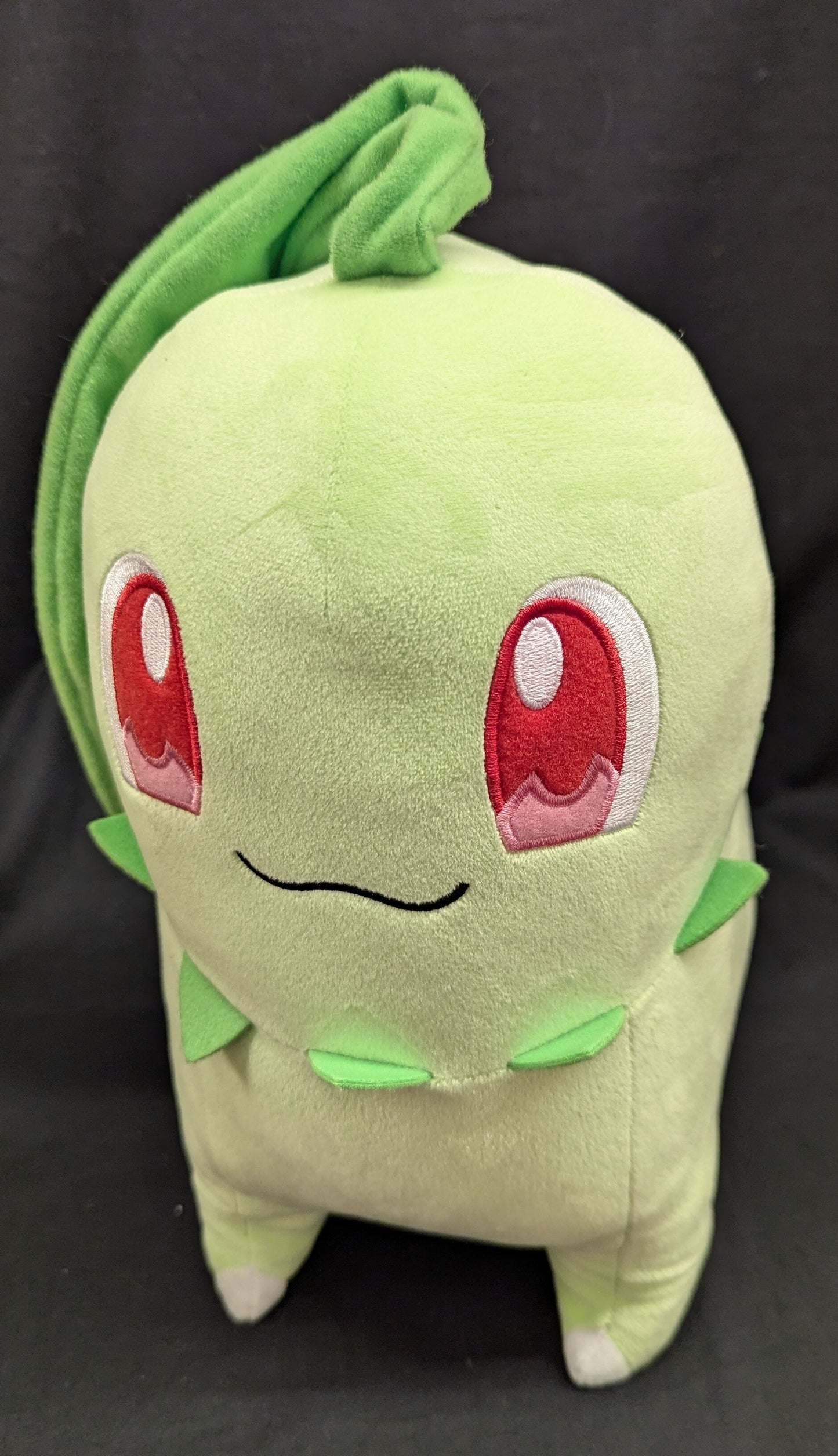 Bandai Spirits Super Soft Plush Toy: Pokemon Chikorita