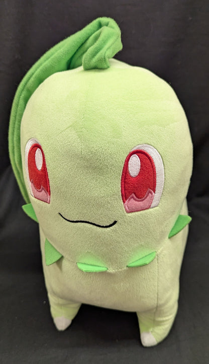 Bandai Spirits Super Soft Plush Toy: Pokemon Chikorita
