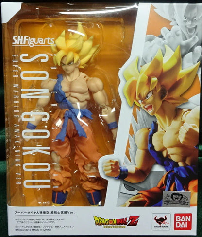 Bandai SHFiguarts Super-Saiyan Son Goku super warrior awakening Ver