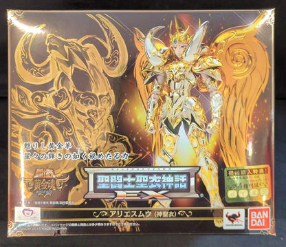 BANDAI Saint Seiya Myth Cloth EX Masami Kurumada Aries Mu (God Cloth) / God Cloth / With First Edition Bonus Item