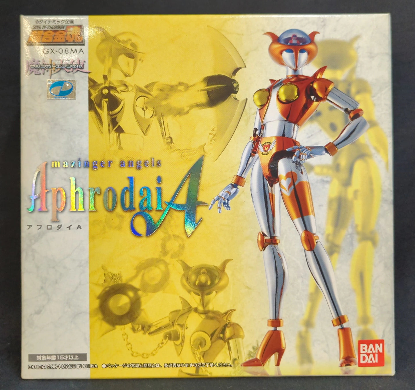 Bandai Soul of Chogokin GX08MA Aphrodite A Mazinger Angel GX08MA