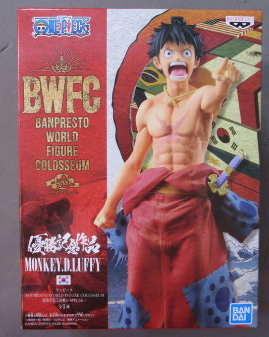 BANDAI SPIRITS BWFC One Piece Chojo Zoukeiou-Choujokessen 2 SPECIAL Luffy Taro