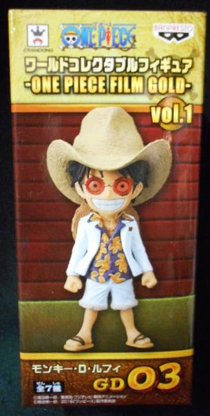 Banpresto WCF film Gold 01 ONE PIECE Monkey D. Luffy