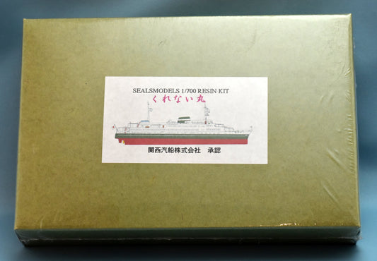 Shields Models 1/700 Resin Kit Kansai Kisen Kurenai Maru 1964 Available for production SMC003